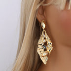 Palace Style Stainless Steel Earrings
