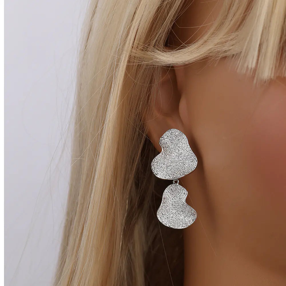 Fashion Vintage Irregular Geometric Dangle Earrings