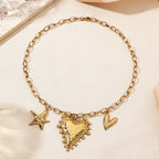 316 Stainless Steel Love Heart Necklace