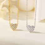 S925 Love Charm Heart-shaped Necklace