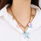 Blue Ocean Design 316 Stainless Steel Necklace
