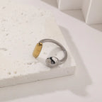Semicircular Long Stick Stainless Steel Ring