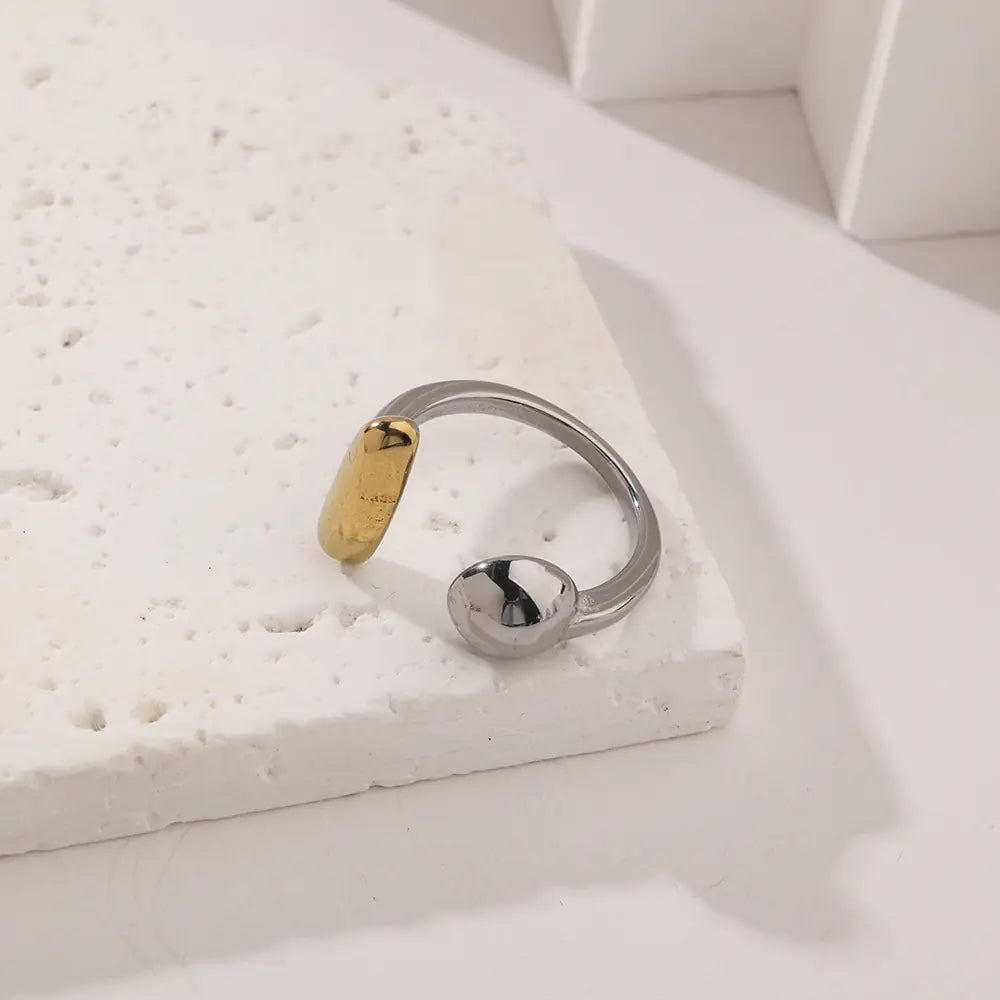 Semicircular Long Stick Stainless Steel Ring