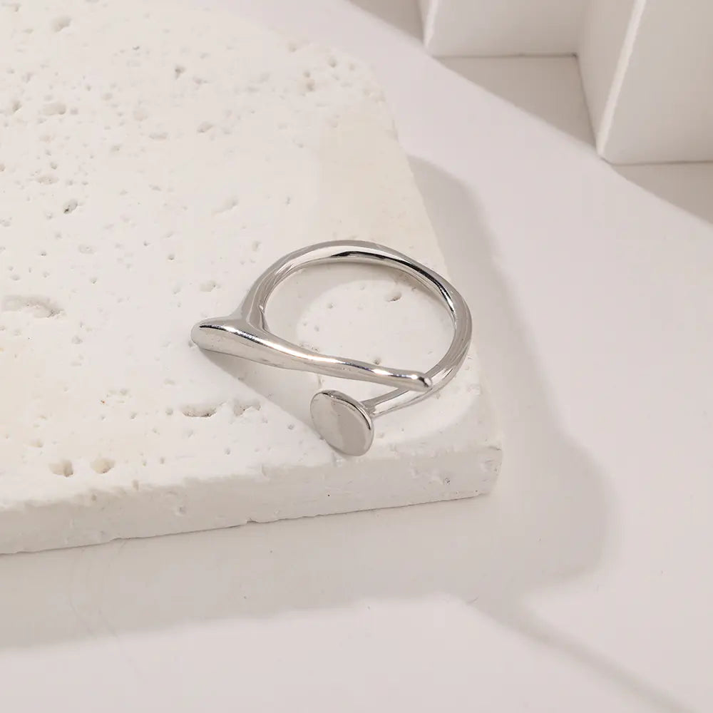 Fashion Style Stainless Steel Adjustable Rings