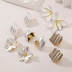 Stainless Steel Gold Fashion Beach Earrings