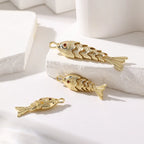 High Quality Brass Various Fish Pendant Necklace