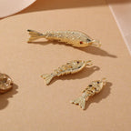 High Quality Brass Various Fish Pendant Necklace