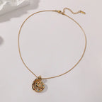 Good Quality Stainless Steel Conch Shape Necklace