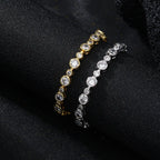 Sustainable Luxury 6mm Round-shaped Tennis Bracelet