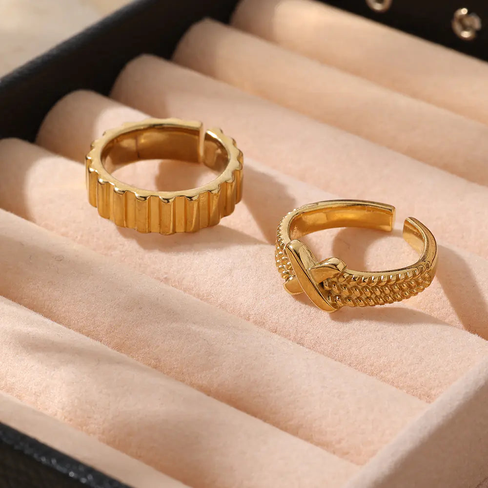 Stainless Steel Cast X Ring