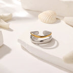 New Arrival Stainless Steel Adjustable Ring