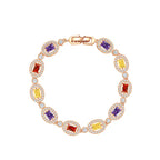 Exquisite Colorful Zircon Bracelet