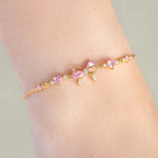 Bowknot Love CZ Women’s Bracelet