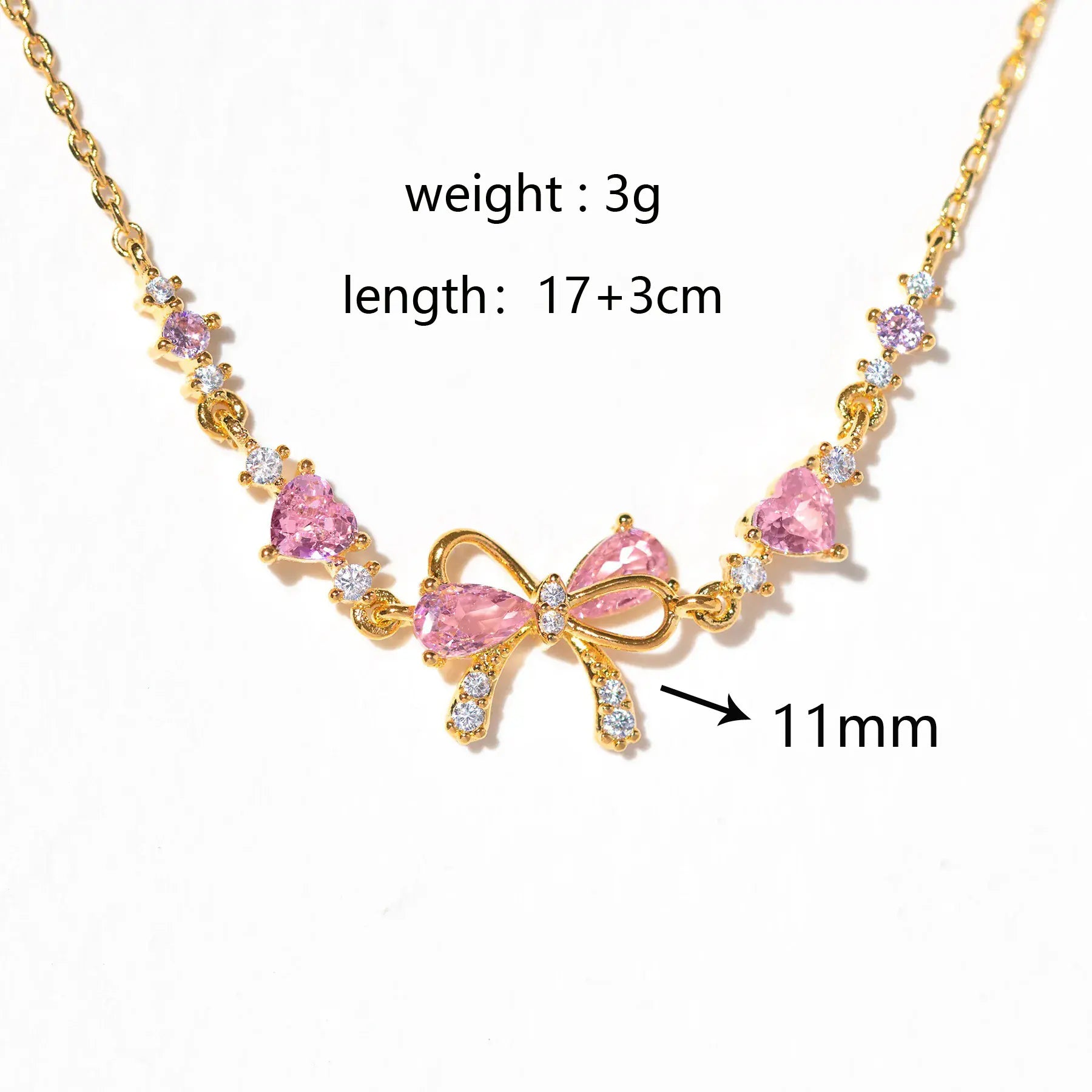 Bowknot Love CZ Women’s Bracelet