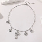 Marine Stainless Steel Multi Drop Pendant Link Chain