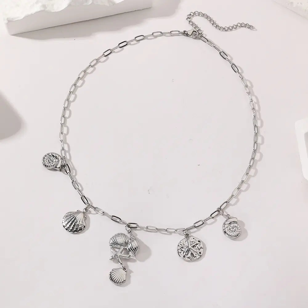 Marine Stainless Steel Multi Drop Pendant Link Chain