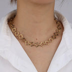 Stainless Steel Hollow Square Link Chain