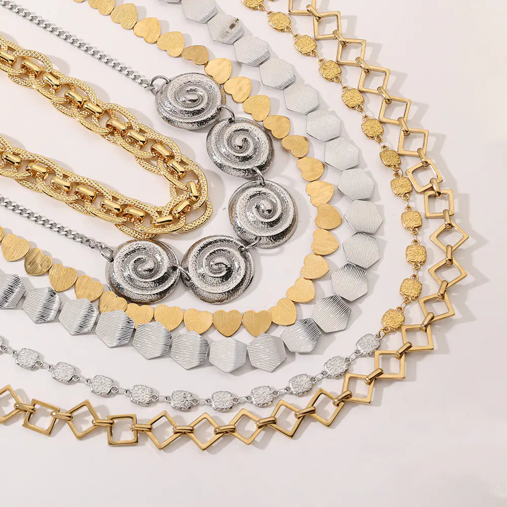 Stainless Steel Octagon Link Chain