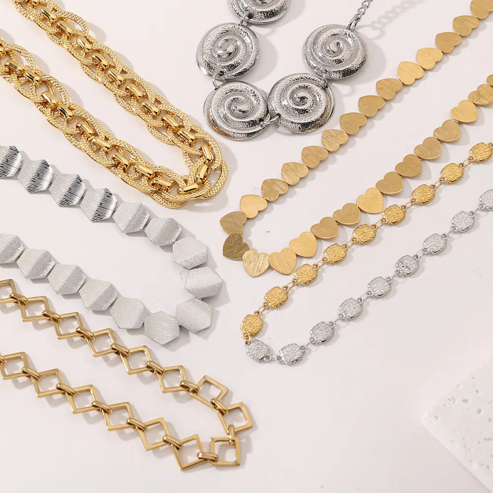 Stainless Steel Octagon Link Chain