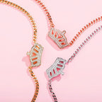 New Style Crown-Shaped Zircon Necklace