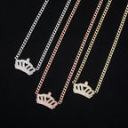 New Style Crown-Shaped Zircon Necklace