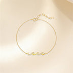 925 Silver Wave Diamond Bracelet