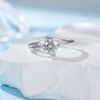 S925 Sterling Silver Open Adjustable Ring