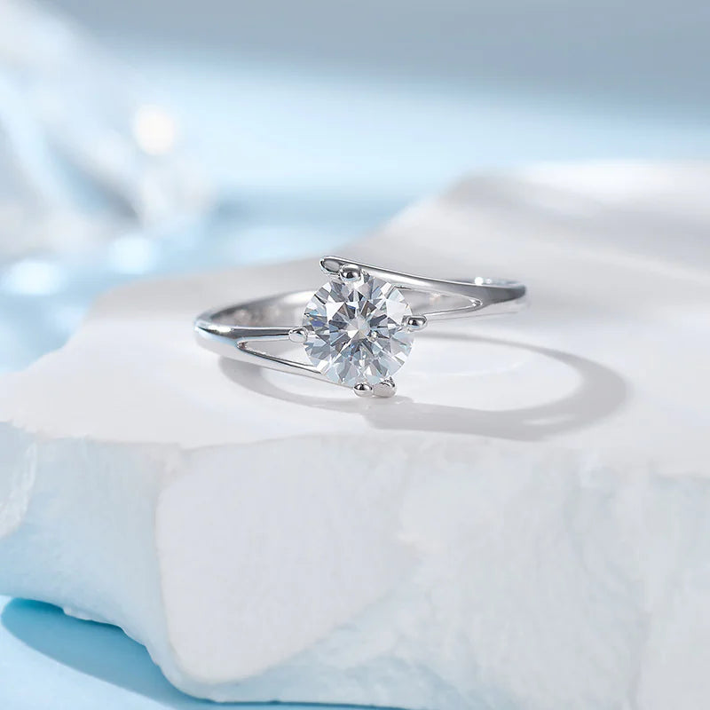 S925 Sterling Silver Open Adjustable Ring