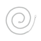 3mm Brass Colorful CZ Mirco Tennis Chain