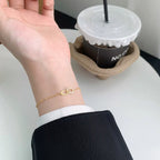 S925 sterling silver Mobius ring bracelet