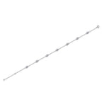 S925 seven moissanite adjustable bracelet