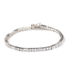 New Fashion Custom Brass CZ 3mm Tennis Bracelet