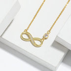 Collar infinito de 8 caracteres Collar Mobius