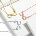 Collar infinito de 8 caracteres Collar Mobius