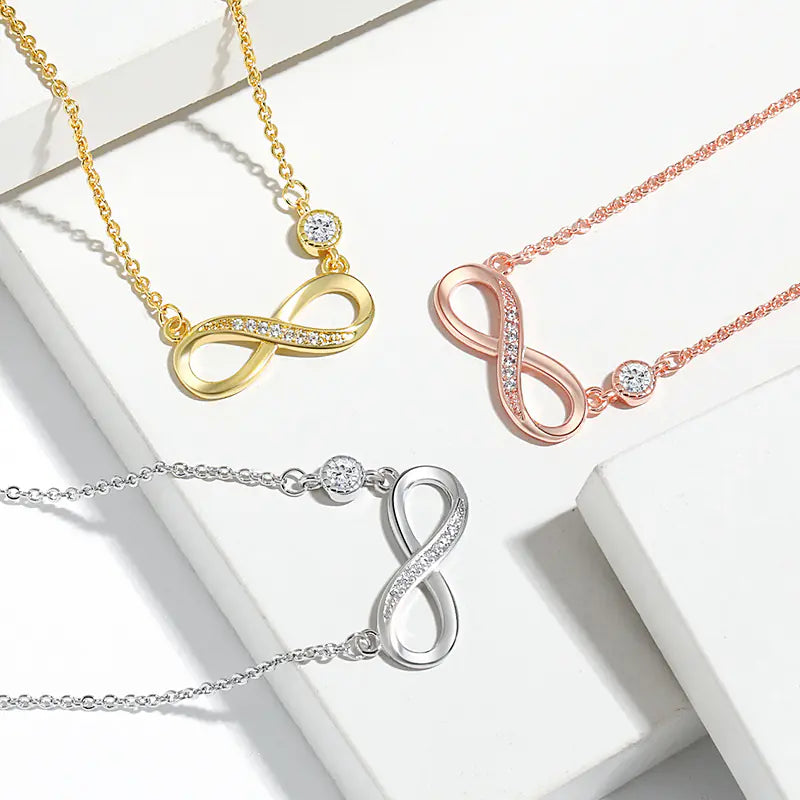 Collar infinito de 8 caracteres Collar Mobius