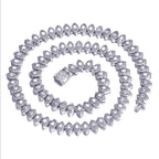 Hip Hop 8mm Horse Eye Cluster Tennis Chain
