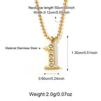 Stainless Steel Number Necklace Group Supplier