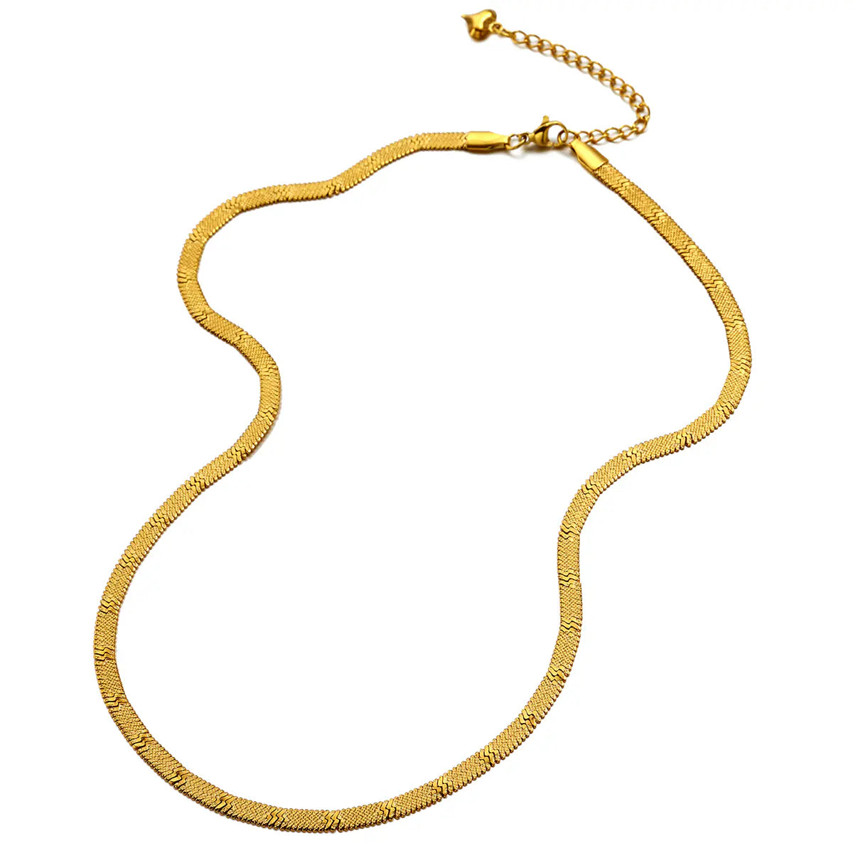 Stainless Steel Waterproof Non Tarnish Snake Necklace