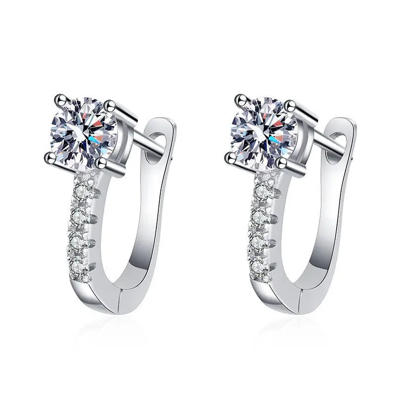 2025 New Hot Style Iced U Earrings
