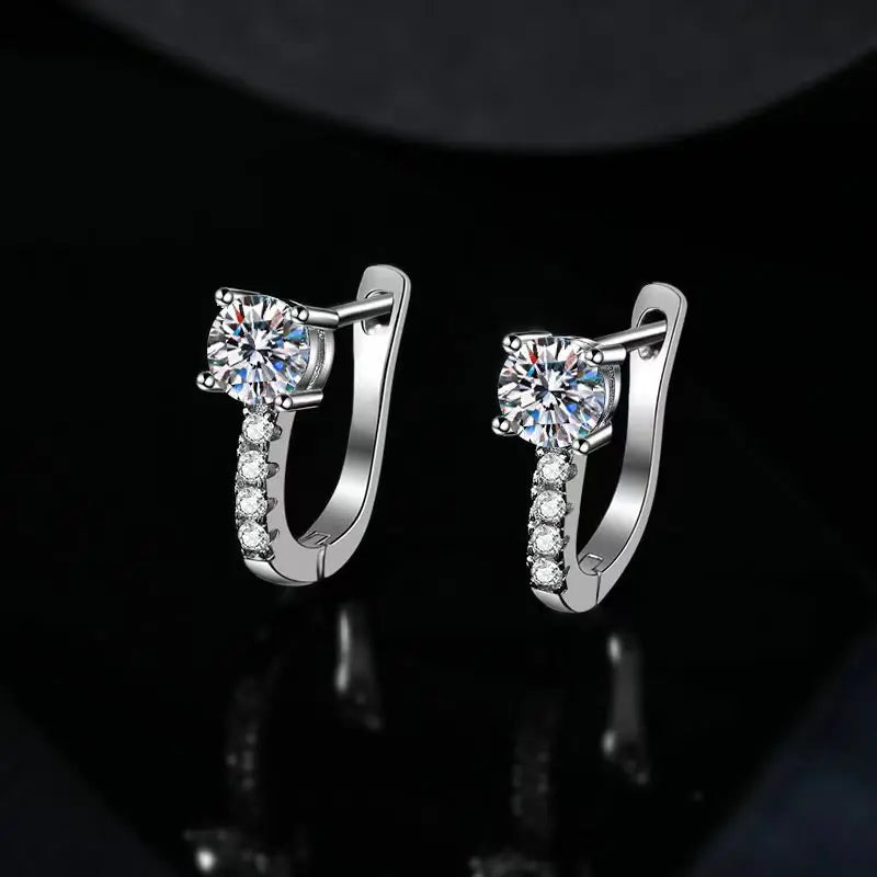 2025 New Hot Style Iced U Earrings
