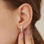 2025 New Hot Style Iced U Earrings